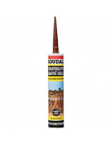 Mastic-colle Colotuile terre cuite 300ml SOUDAL 106335