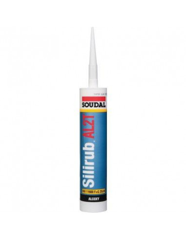 SILICONE SILIRUB AL NOIR SOUDAL 120653