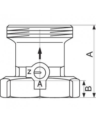 CLAPET ANTI-THERMOSIPHON 33/42 OVENTROP 1070006