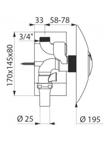 TEMPOFLUX 2 WC DELABIE 762902
