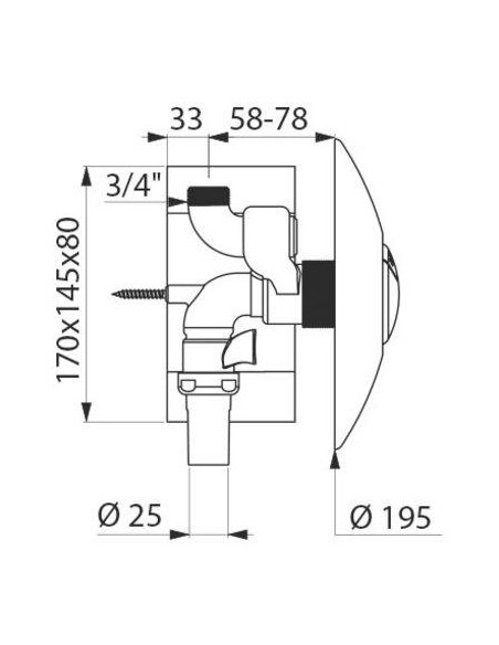 TEMPOFLUX 2 WC DELABIE 762902