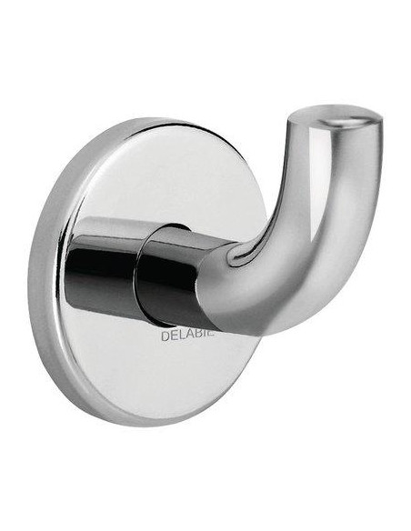 Patère simple inox poli brillant Fixation Invisible DELABIE 4043P