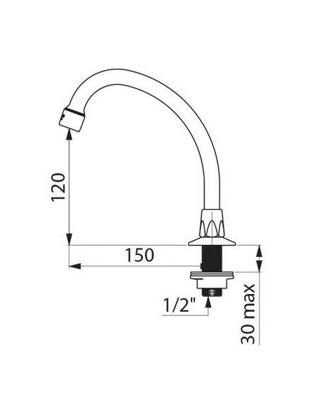 BEC LAVABO 967152 DELABIE DELABIE 967152