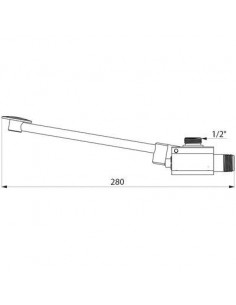 ROBINET A PEDALE MIX FOOT DELABIE 739100 2