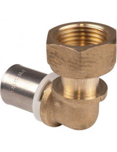 COUDE ECROU SERT 20-F20X27 PB RCE420