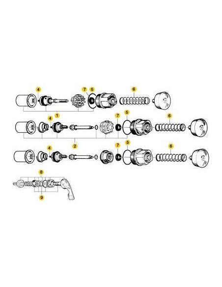 TETE CHAUD PRESTO 605 S PRESTO 01031