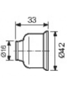 ARRET PORTE MAGNET GRIS 10KG HAFELE FRANCE 246.99.500 2