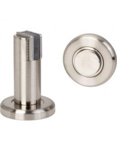 CALE PORTE MAGNET INOX 75MM HAFELE FRANCE 938.23.000 2