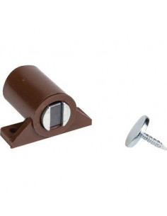 Loqueteau compact magnétique brun 3-4KG HAFELE FRANCE 246.09.103 2