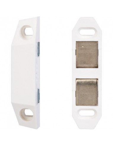 Kit Loqueteau magnétique Blanc 2KG HAFELE FRANCE