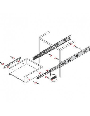 COUL KA 5632/500 LM 12.7 45KG HETTICH 73281