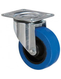ROULETTE PIVOTANTE A PLAT D100 CAUJOLLE 22272