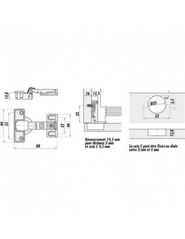 CHARNIERE INTERMAT AV 95°/FRIG HETTICH 72134