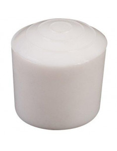 EMBOUT CONIQUE PLAST. BLANC 22 24160000