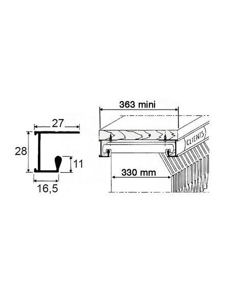 PROFIL DOS SUSP TABL BRUT 4M VACHETTE 3159150534716