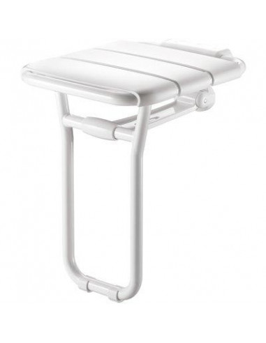 SIEGE DOUCHE RELEVABLE ALU BLC DELABIE 510400