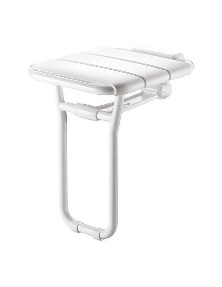 SIEGE DOUCHE RELEVABLE ALU BLC DELABIE 510400