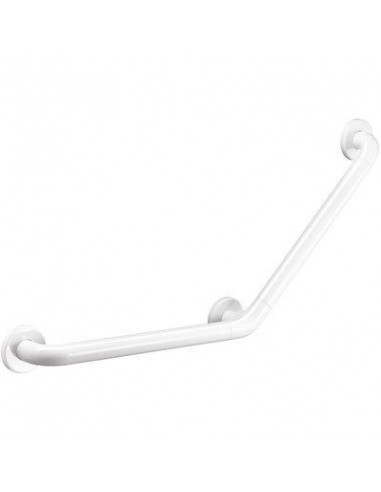 BARRE COUDEE 135° NYL BLC 40CM DELABIE 5081N