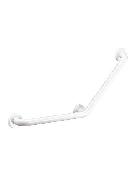 BARRE COUDEE 135° NYL BLC 40CM DELABIE 5081N