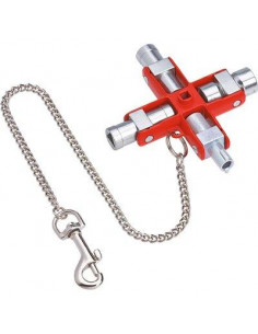 CLE UNIVERSELLE EN CROIX KNIPEX 1106