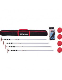 PACK PERCHES TELESCOP.ZIPWALL ZIP-SLP4