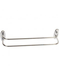 PORTE-SERVIETTE CHR FIXE 2 BR GODONNIER 0422C0