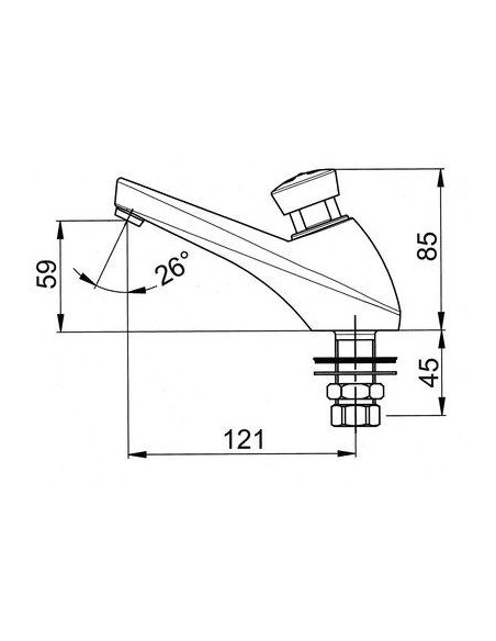 ROBINET PRESTO 605 FROID PRESTO 64602