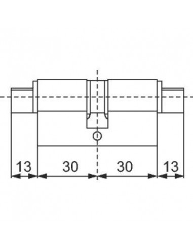 CYLINDRE 30X30 TRIANGLE DE 14 2TE14053030