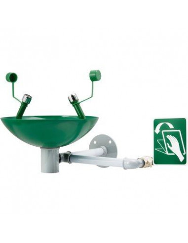 LAVE-YEUX AVEC VASQUE MURAL DELABIE 9102
