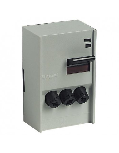 Combiné Pac à cartouches Pac saillie 20A 3P+N gris clair LEGRAND 046165