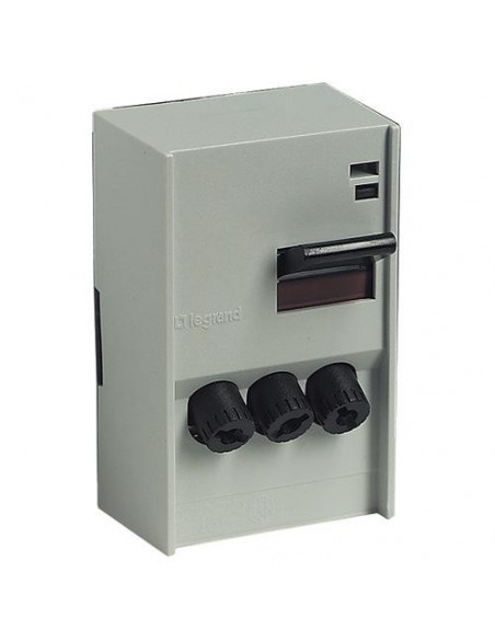 Combiné Pac à cartouches Pac saillie 20A 3P+N gris clair LEGRAND 046165