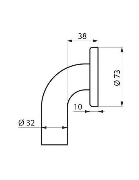 BARRE RELEV DIAM. 32 L.600 NYL BC DELABIE 50506N