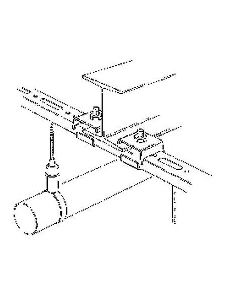 FIXATION RAIL R1 SUR IPN FLAMCO 80601