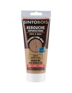 PATE BOIS A L'EAU CH.CLAIR250G SINTOBOIS 37700