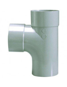 TE DROIT PVC 87°30 MF 40 GIRPI TS40