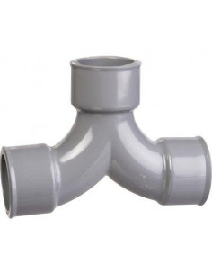 COUDE DBLE PVC 87° FF 40 GIRPI CD40FF