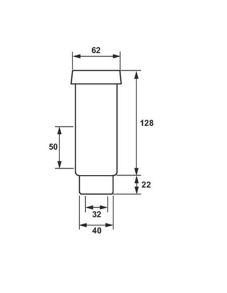 SIPHON ENTONNOIR PVC NICOLL YGSF1