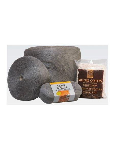 LAINE D'ACIER 1KG 0000 BO1A