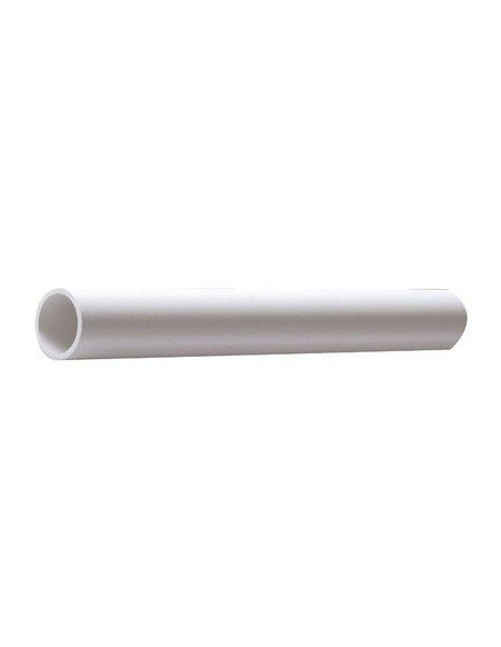 Tube pvc évacuation blanc D.32mm 2M NICOLL EU2FW