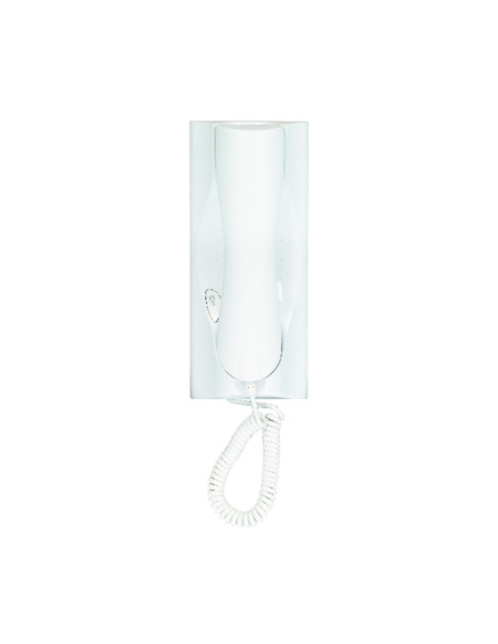 Poste blanc 5 fils avec manette d'insertion URMET 1133/10