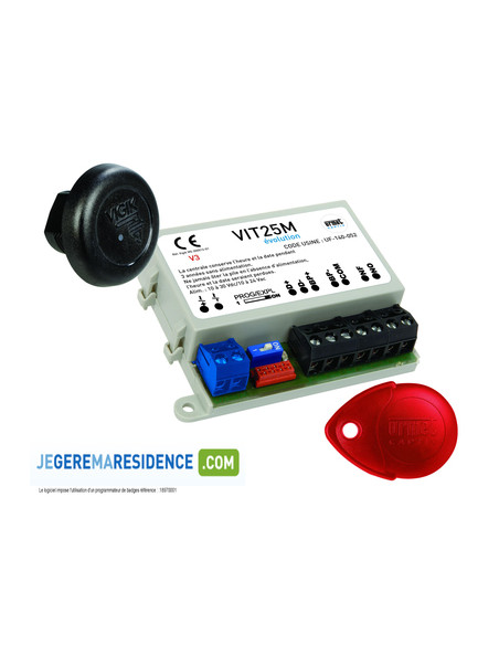 Kit vit25m preprog 8 logementements URMET 16090008