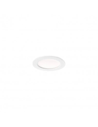 Spot Downlight FLAT-ISO IP20/65 recouvrable fixe blanc Led 13 Watts 1350lm 3000/4000K(CCT) ARIC 50701