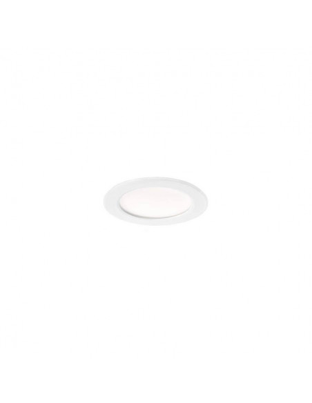 Spot Downlight FLAT-ISO IP20/65 recouvrable fixe blanc Led 13 Watts 1350lm 3000/4000K(CCT) ARIC 50701