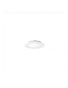 FLAT LED Encastré plat rond fixe blanc 110° LED intég. 5W 3000K 350lm ARIC 50459 2