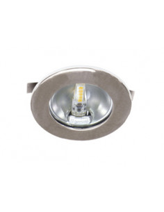 SPOT ENCASTRE S1200 LED1,8W/3000K CHROM ARIC 50772