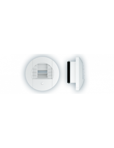 BOUCHE HYGROPACK ALIZE HYGRO TEMPO VISION SALLE DE BAINS- WC 15-45/45 ELEC 12 V AVEC MANCHETTE PLACO DIAM 80 NATHER 911331