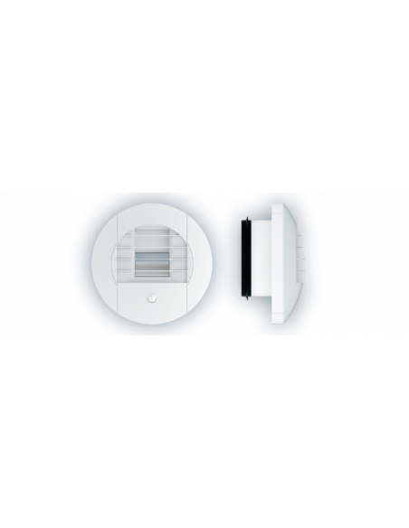 BOUCHE HYGROPACK ALIZE HYGRO TEMPO VISION SALLE DE BAINS- WC 15-45/45 ELEC 12 V AVEC MANCHETTE PLACO DIAM 80 NATHER 911331