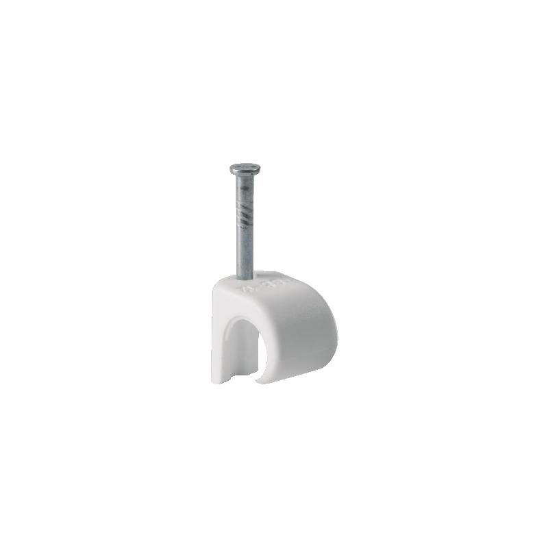 Mureva Fix Clip à clou pour câble Ø8-12mm clou Ø2-L30mm gris SCHNEIDER 2041218