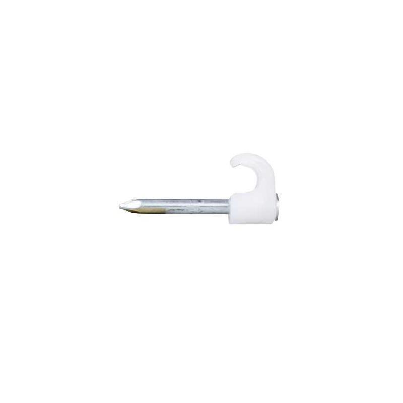 Mureva Fix Clip à clou pour câble Ø10-14mm clou Ø2-L30mm blanc RAL9010 SCHNEIDER 2042018