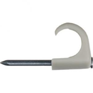 Mureva Fix Clip à clou conduit Ø22-26mm clou Ø2,5-L45mm gris SCHNEIDER 2070027 2